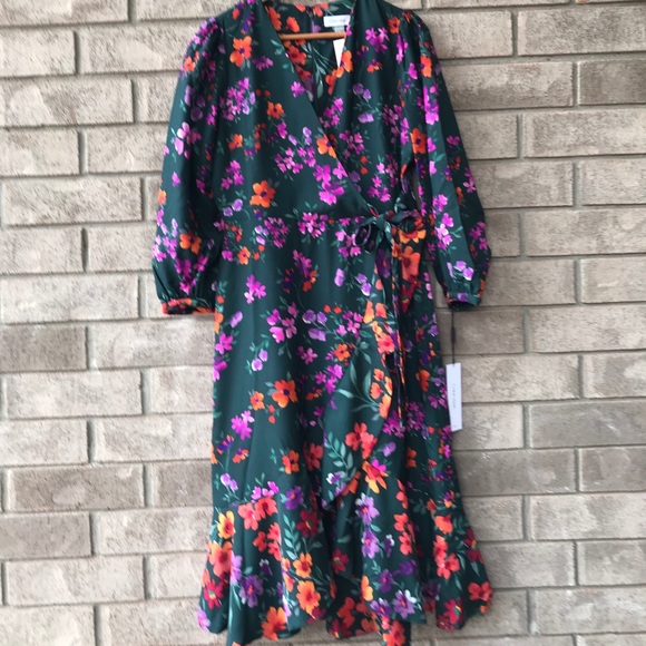 Floral wrap dress Calvin Klein - Picture 2 of 7
